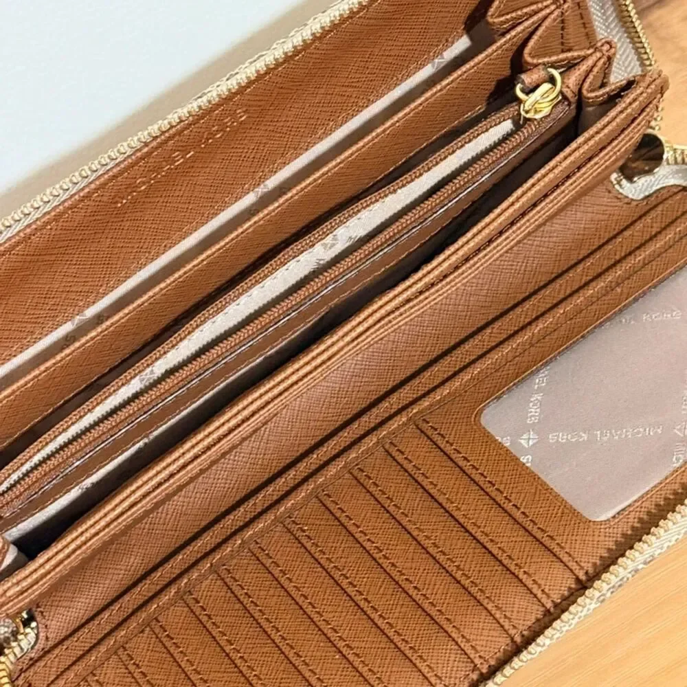 Michael Kors Gansevoort Satchel Bag & Matching Jet Set Wallet Bundle